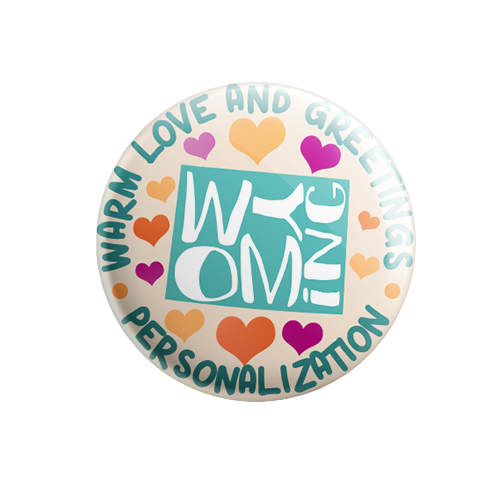 Personalized - Warm Love and Greetings - State Typography