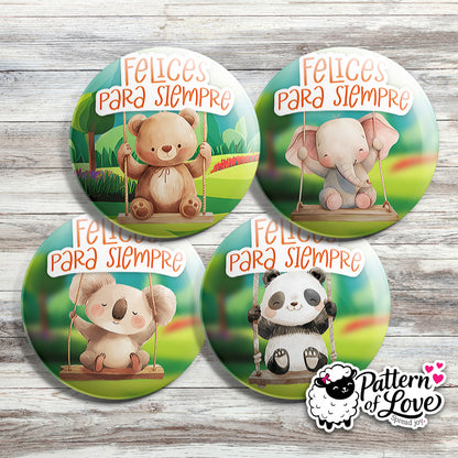 Felices Para Siempre - Swinging Animals - SPANISH