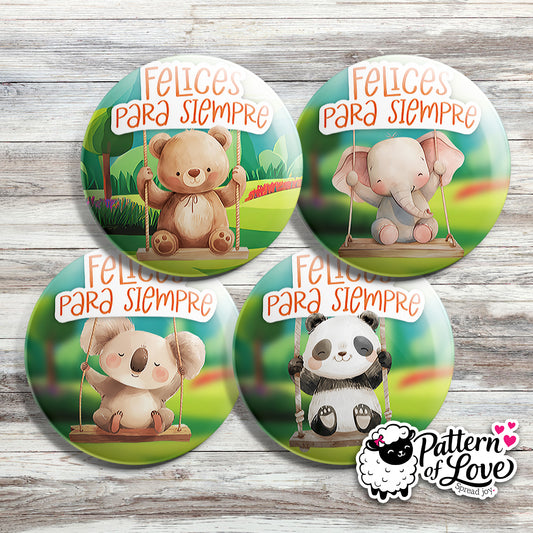 Felices Para Siempre - Swinging Animals - SPANISH