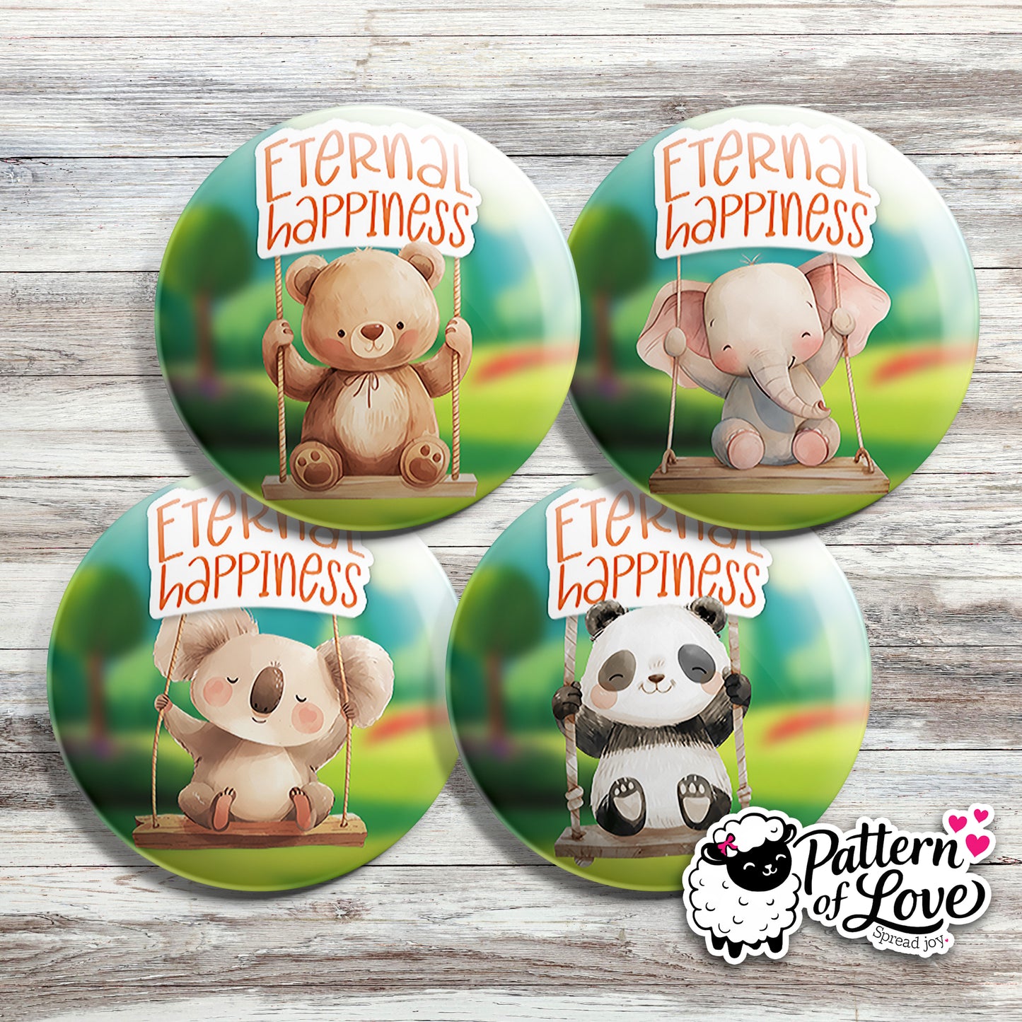 Eternal Happiness - Swinging Animals