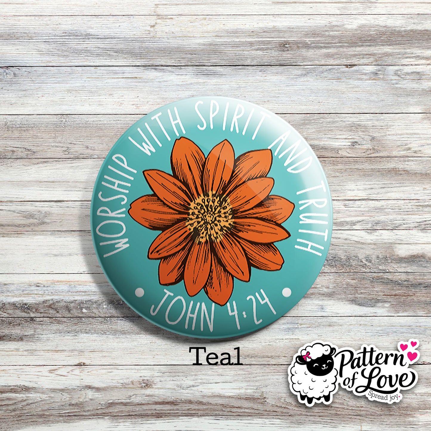 Worship With Spirit and Truth - Floral