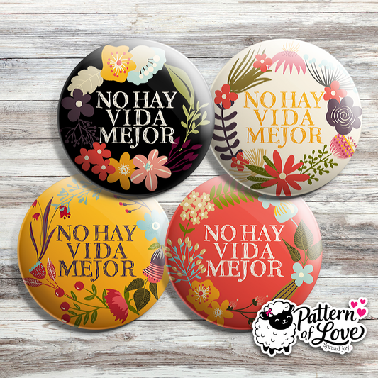 No Hay Vida Mejor - Bold Floral