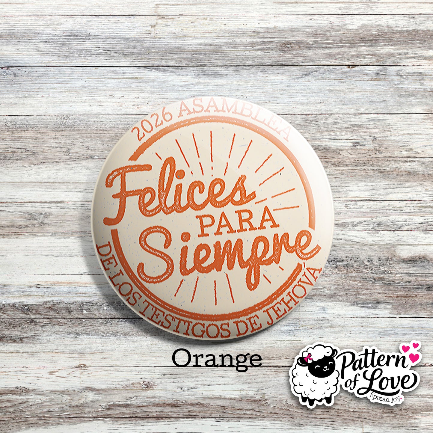 Felices Para Siempre - Retro Stamp - SPANISH