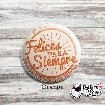 Felices Para Siempre - Retro Stamp - SPANISH