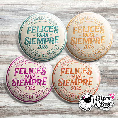 Felices Para Siempre - Vintage Stamp - SPANISH