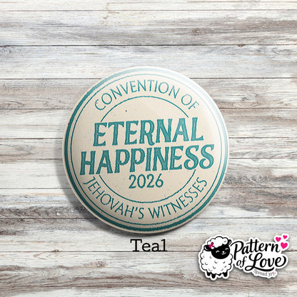 Eternal Happiness - Vintage Stamp