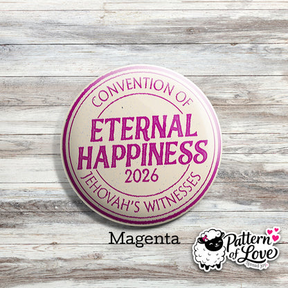 Eternal Happiness - Vintage Stamp