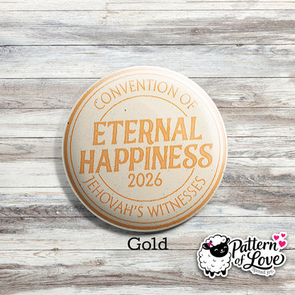 Eternal Happiness - Vintage Stamp