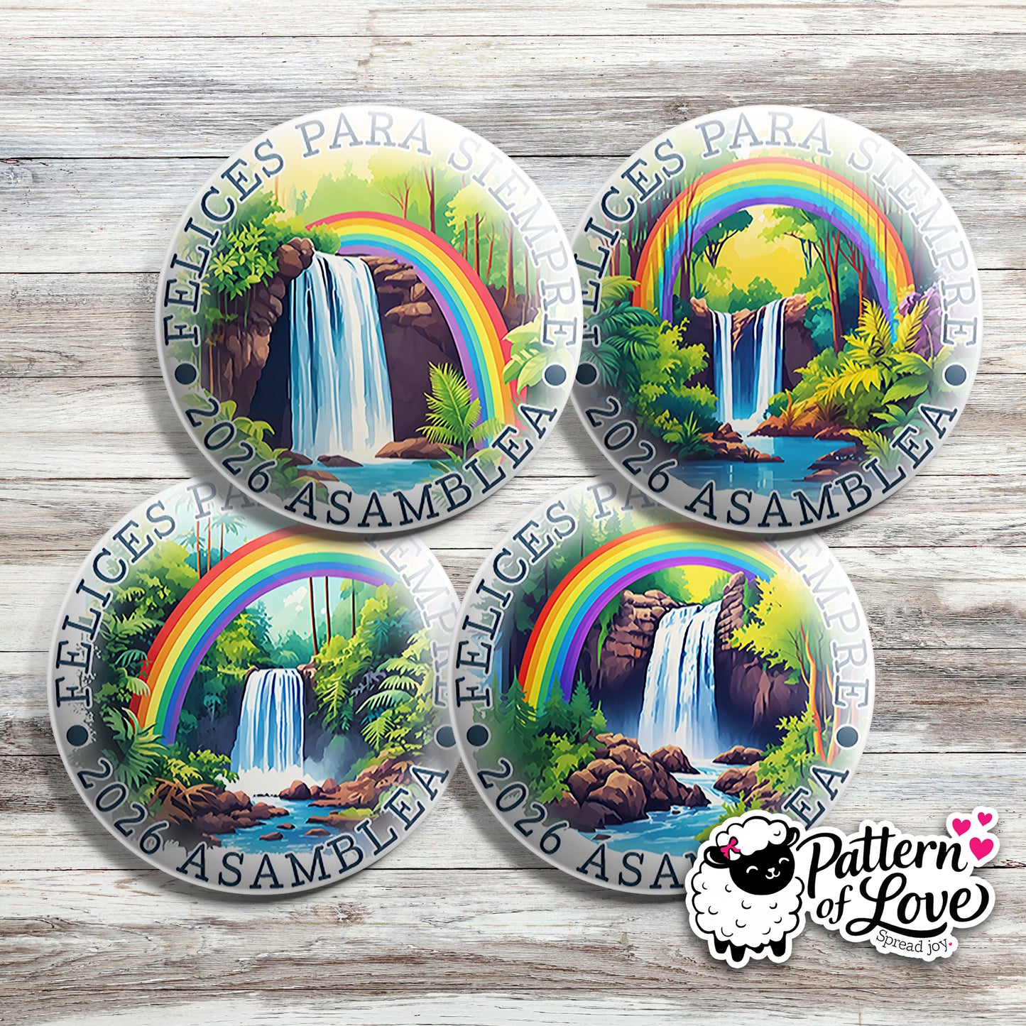 Felices Para Siempre - Waterfall - SPANISH