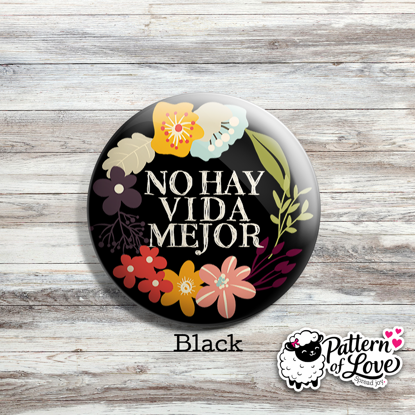 No Hay Vida Mejor - Bold Floral