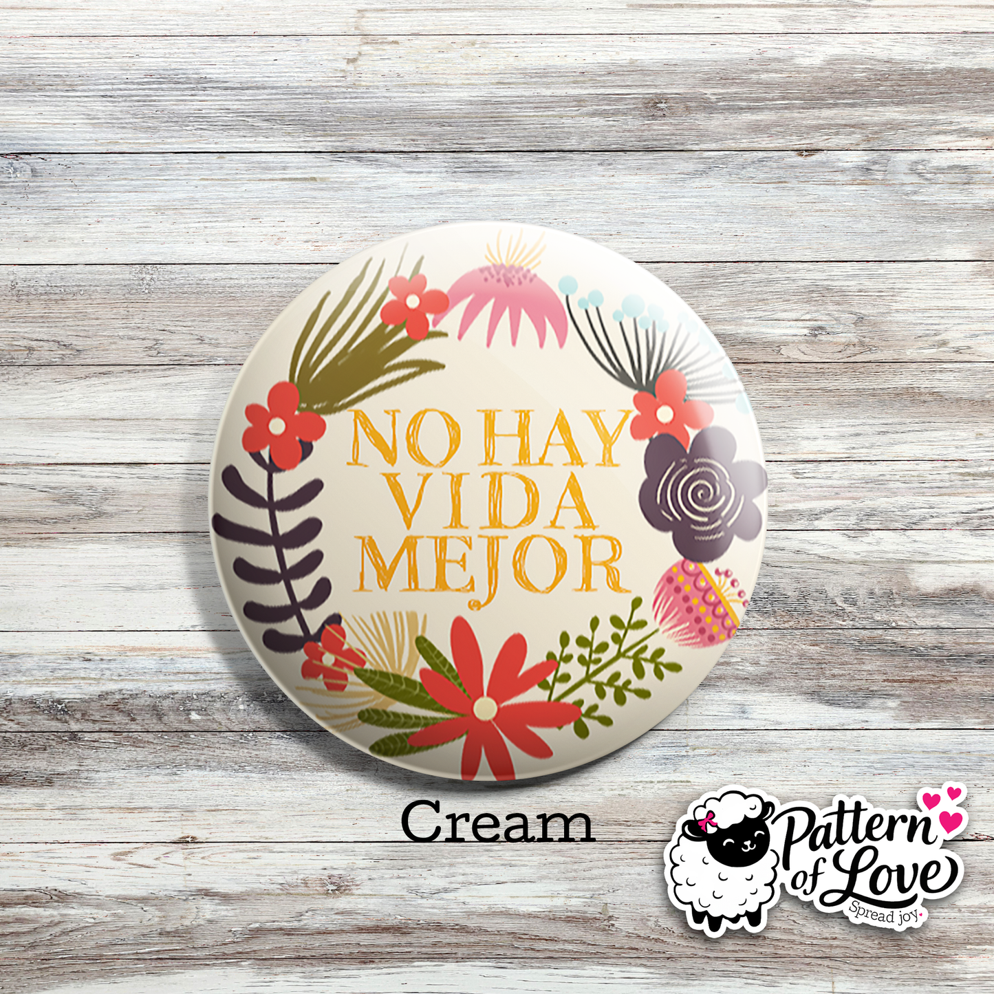 No Hay Vida Mejor - Bold Floral