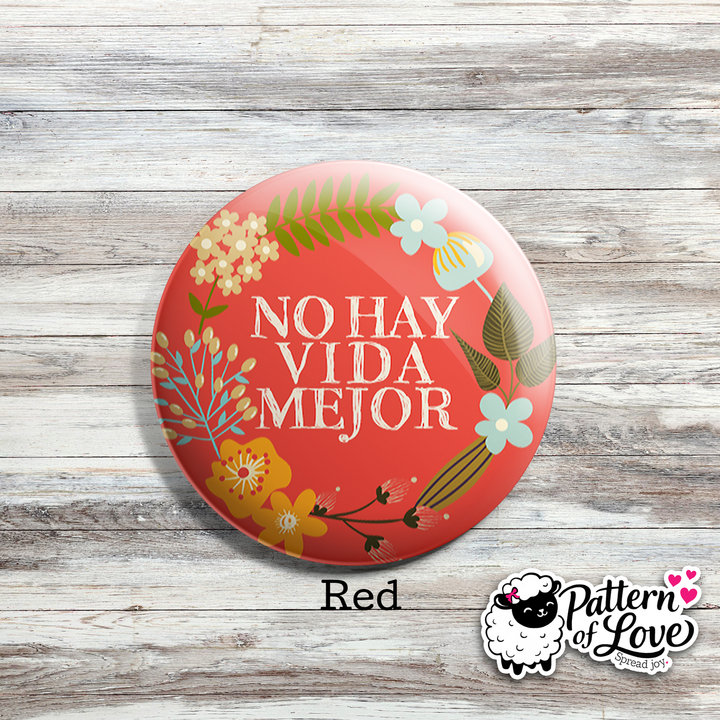 No Hay Vida Mejor - Bold Floral