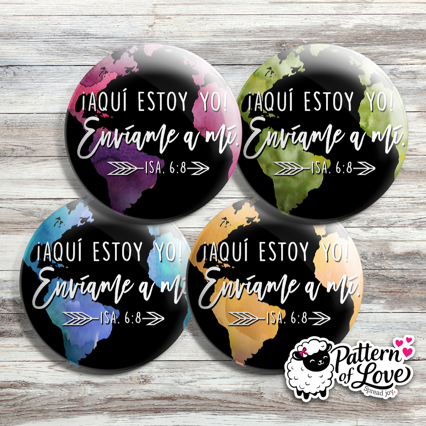 ¡Aquí Estoy Yo! Envíame a mí - Globe - SPANISH