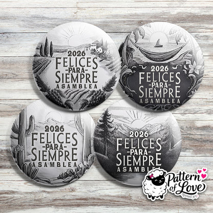Felices Para Siempre - Landscape -B&W - SPANISH