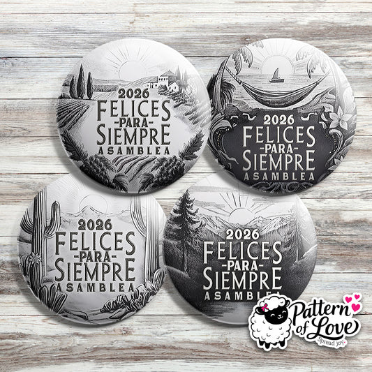 Felices Para Siempre - Landscape -B&W - SPANISH