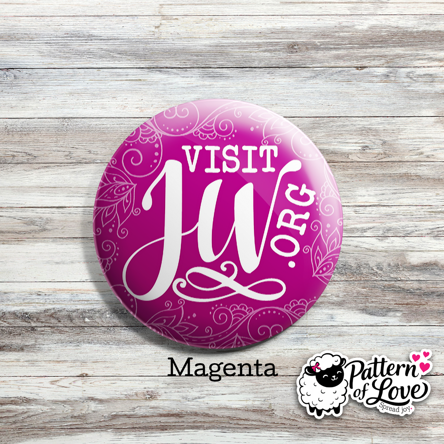 Visit JW.org - Bright Paisley