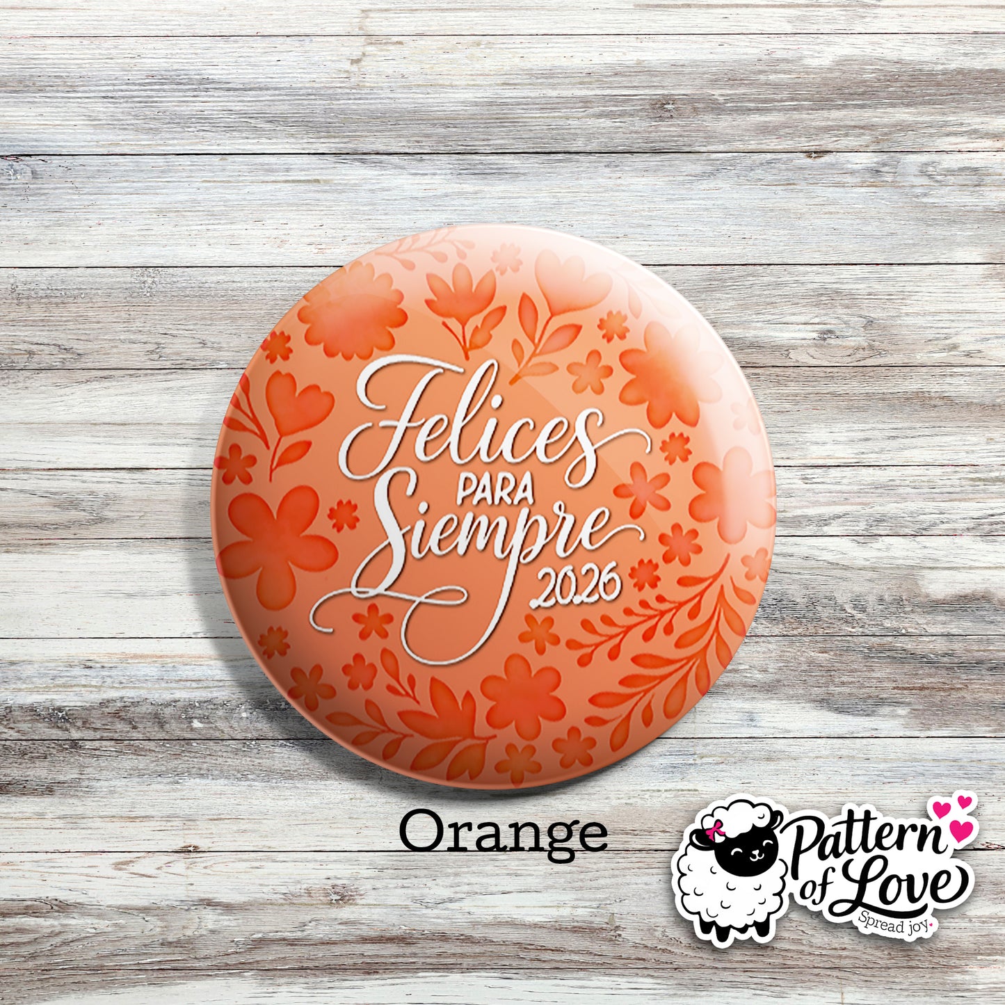 Felices Para Siempre - Floral - SPANISH