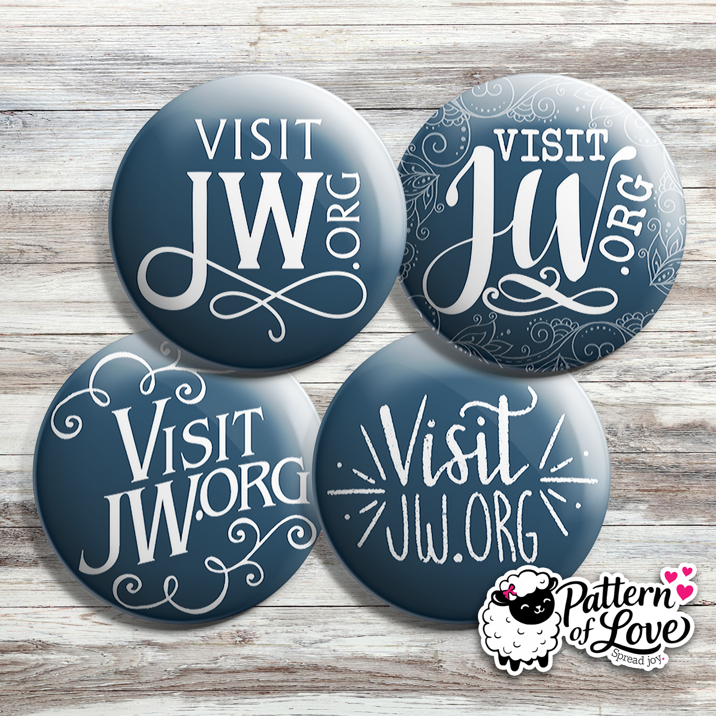 Visit JW.org - Blue