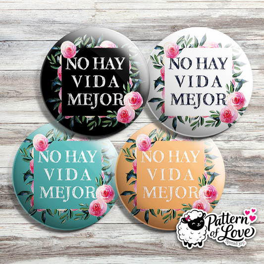 No Hay Vida Mejor - Rose Wreath