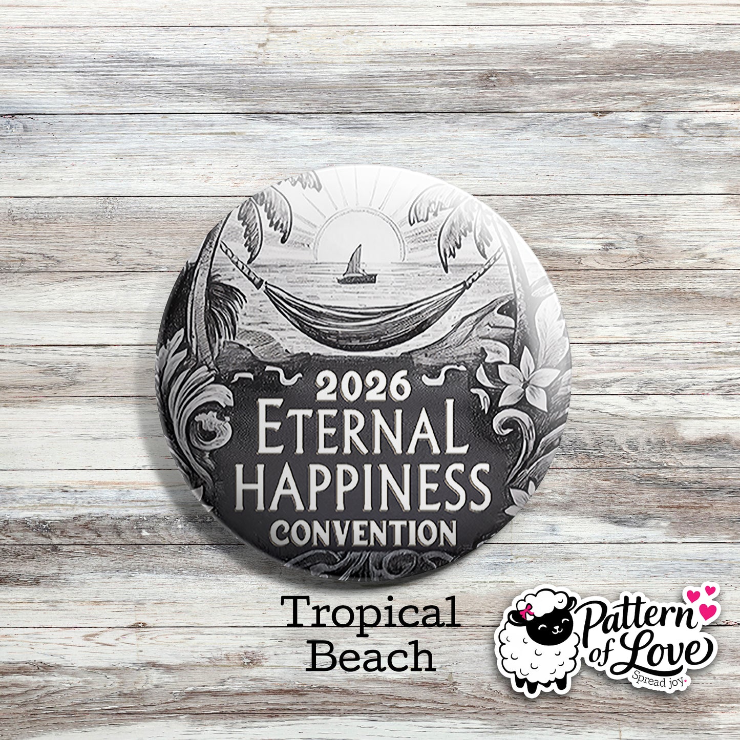 Eternal Happiness - Landscape - B&W
