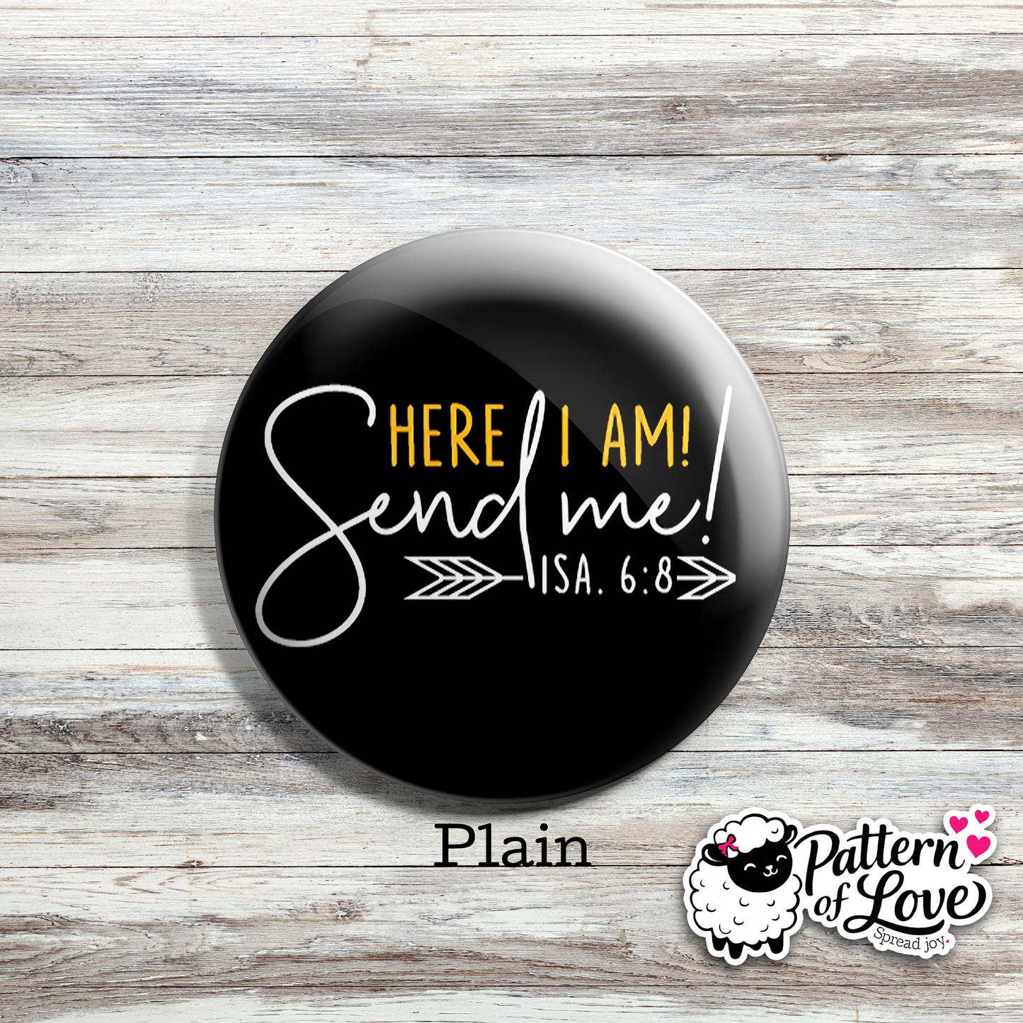 Here I am Send Me - Floral