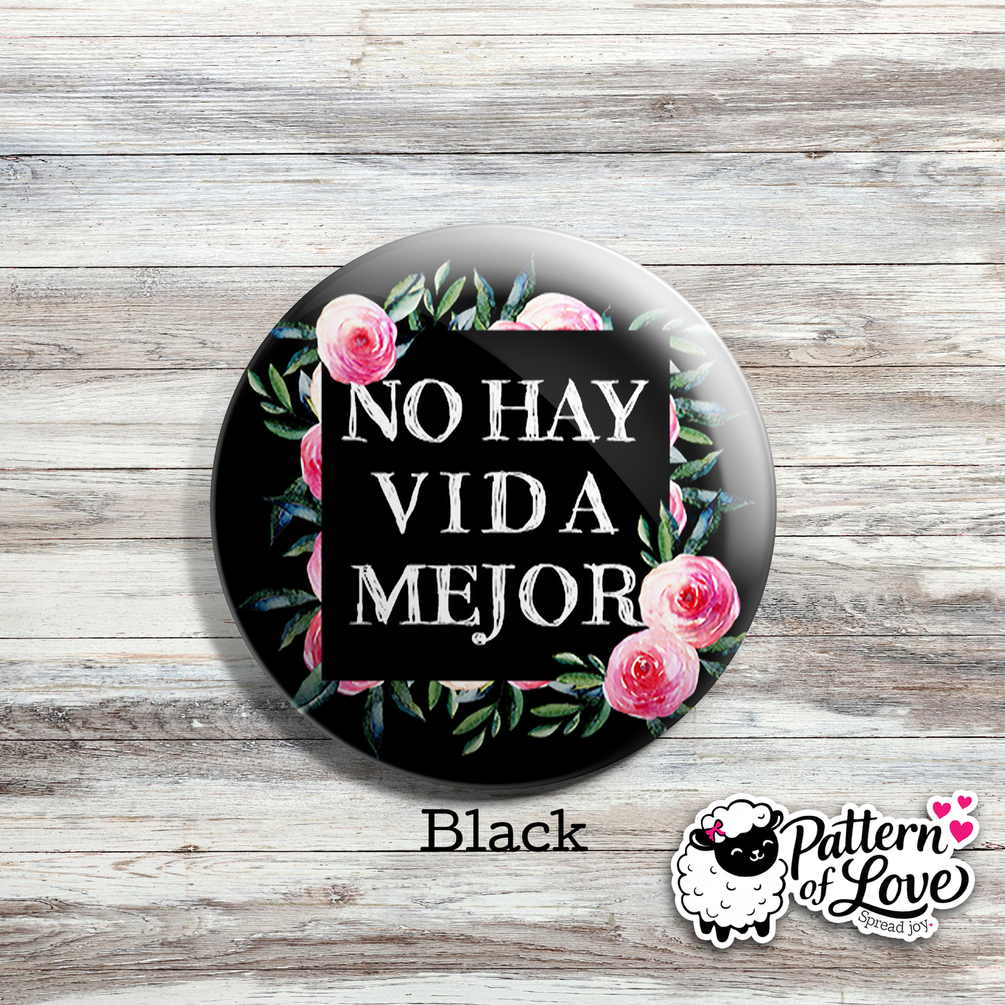 No Hay Vida Mejor - Rose Wreath