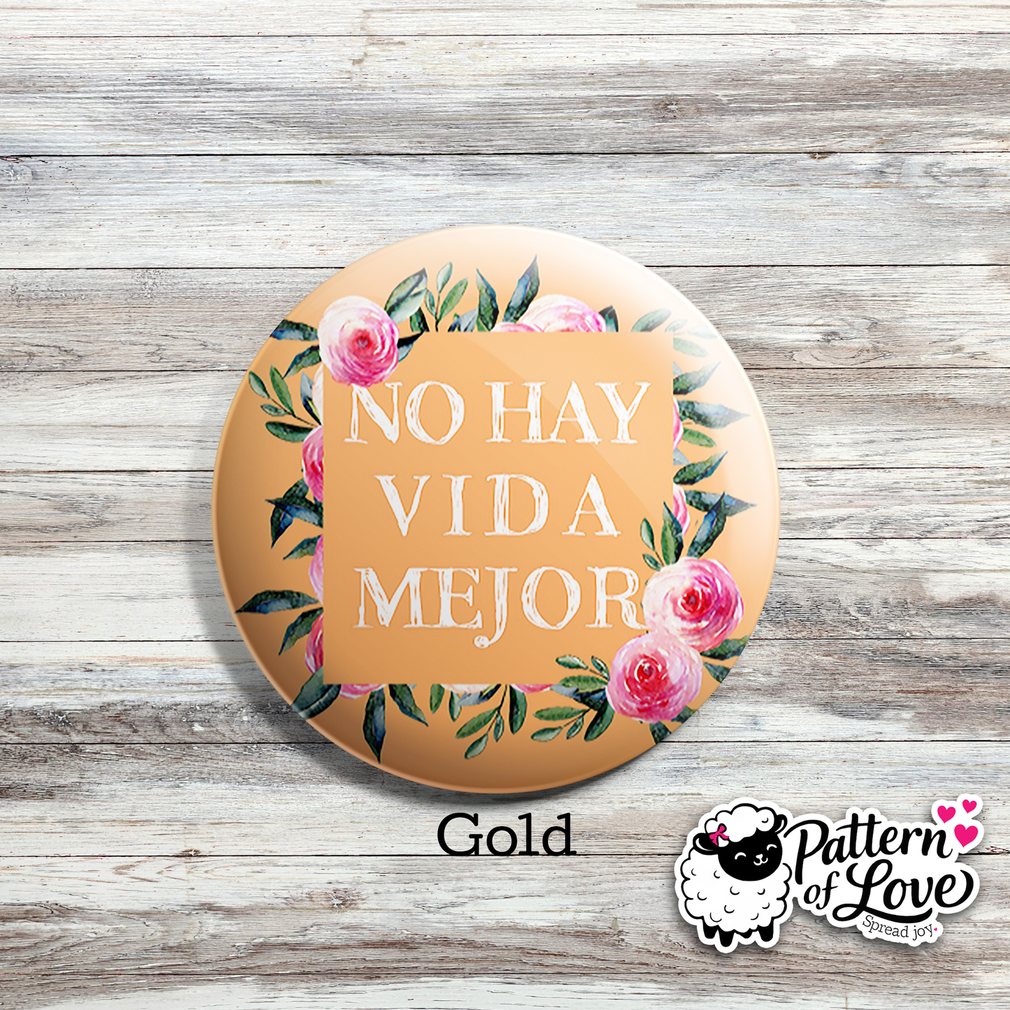 No Hay Vida Mejor - Rose Wreath