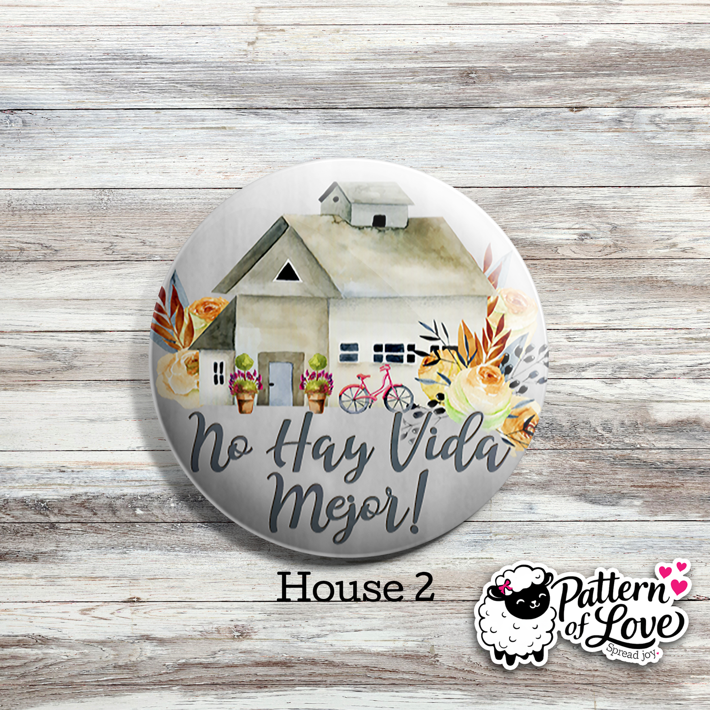 No Hay Vida Mejor - Floral Houses