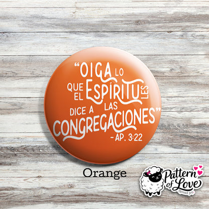 Oiga lo que el espíritu les dice a las congregaciones - SPANISH