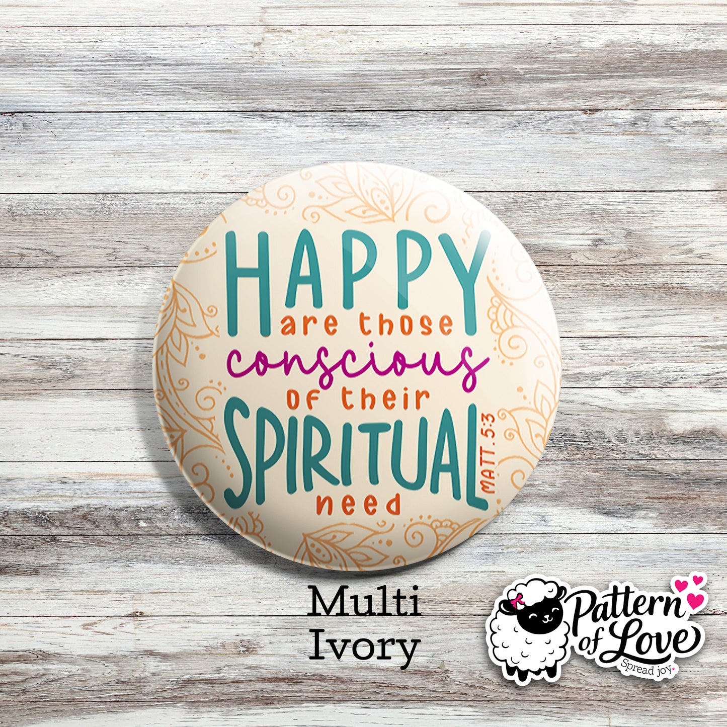 Happy Are Those Conscious of Their Spiritual Need
