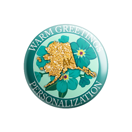 Personalized - Warm Greetings - State Flower