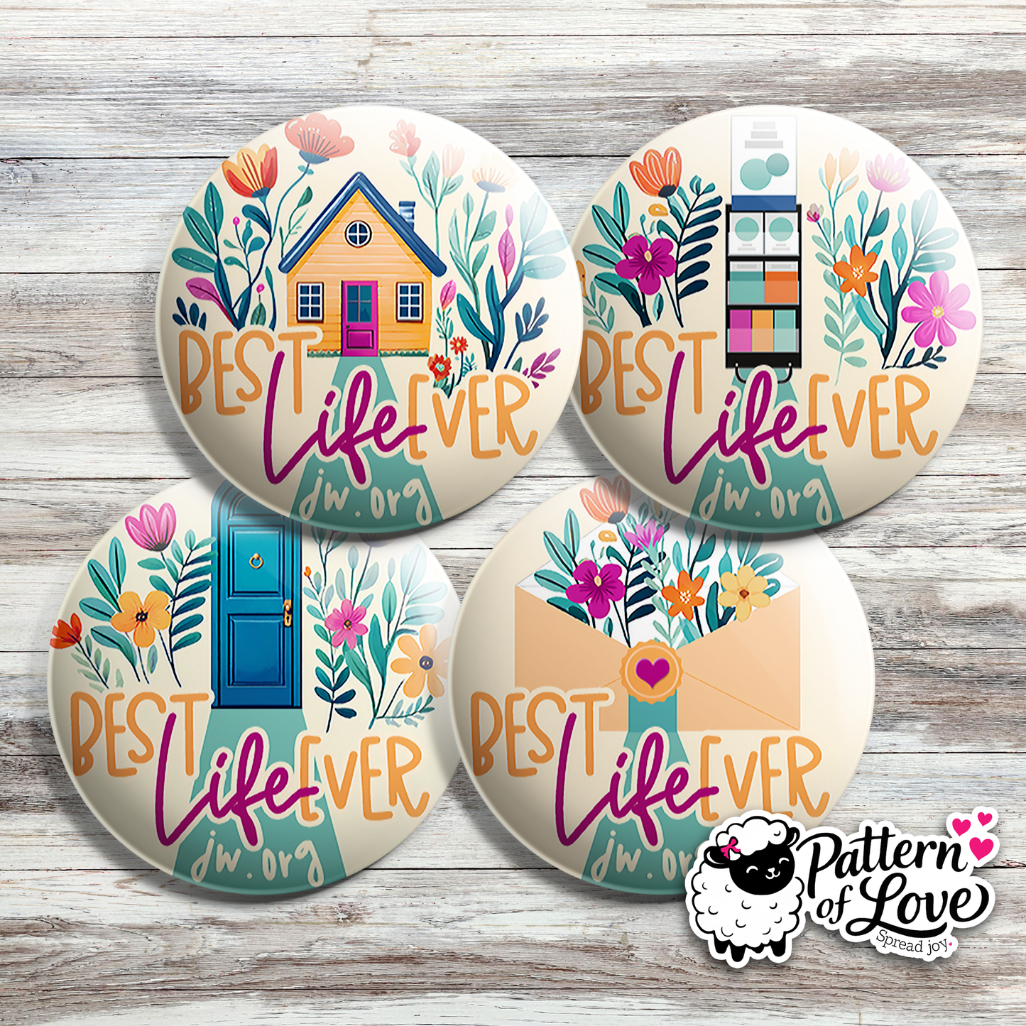 Best Life Ever - Bright Floral Ministry