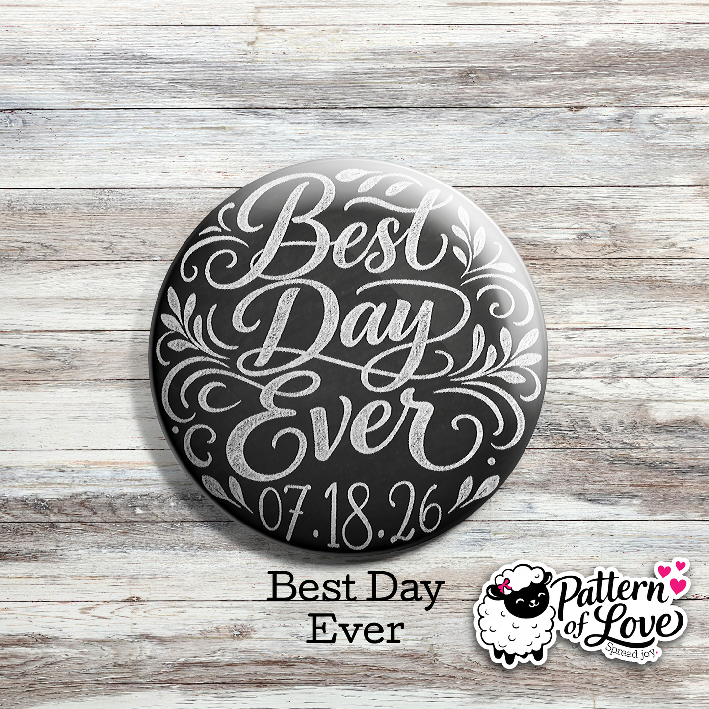 Personalized Chalkboard Style Baptism Gifts