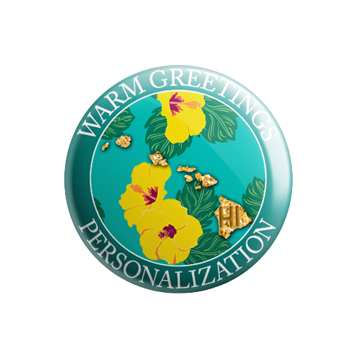 Personalized - Warm Greetings - State Flower