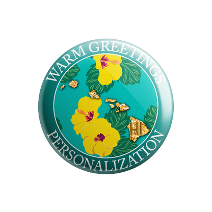 Personalized - Warm Greetings - State Flower