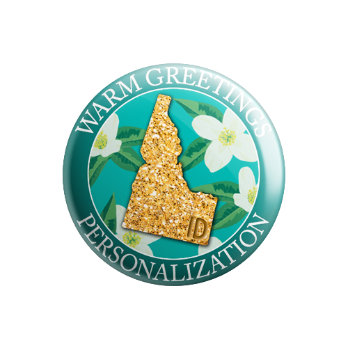 Personalized - Warm Greetings - State Flower