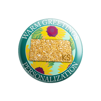 Personalized - Warm Greetings - State Flower