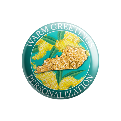 Personalized - Warm Greetings - State Flower