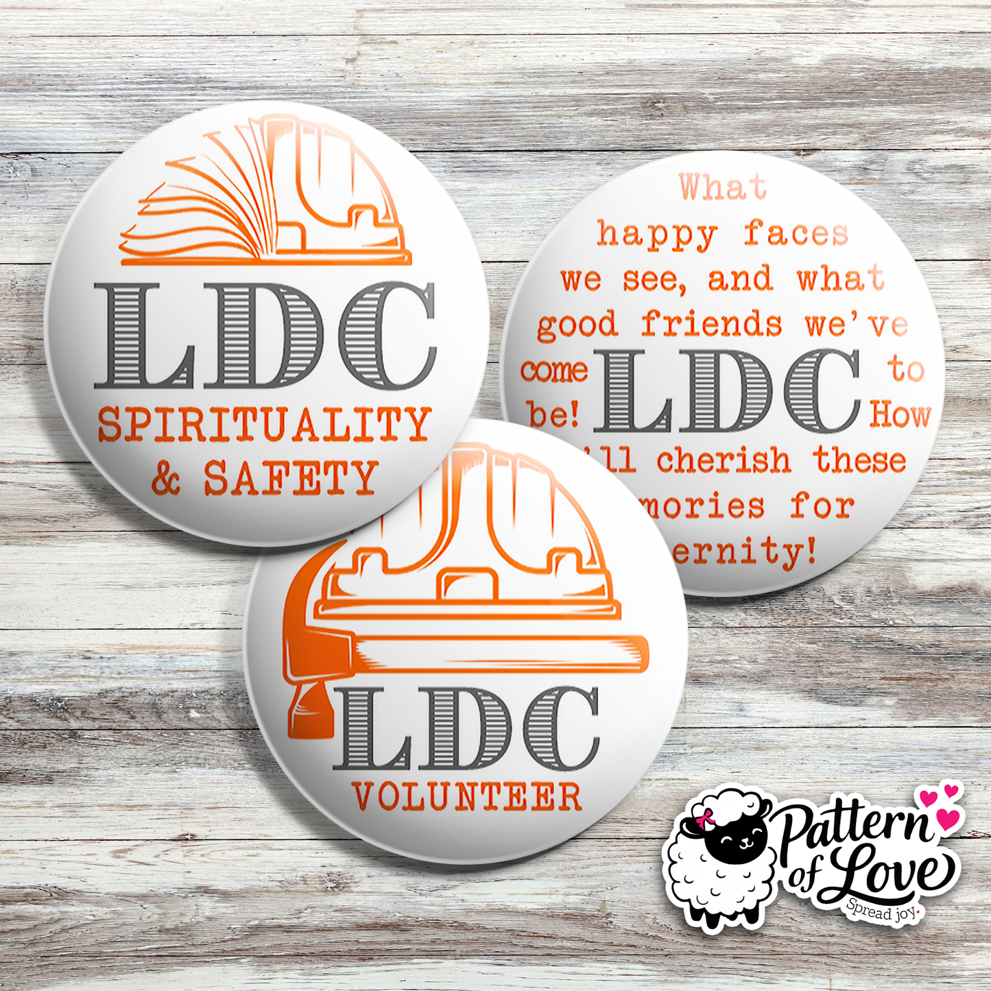 LDC - White and Orange