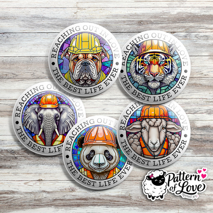 LDC - Stained Glass Animals