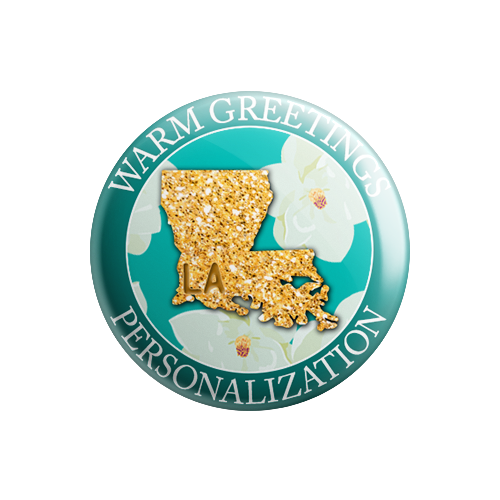Personalized - Warm Greetings - State Flower