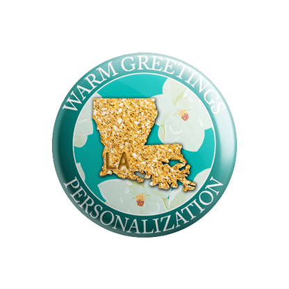 Personalized - Warm Greetings - State Flower