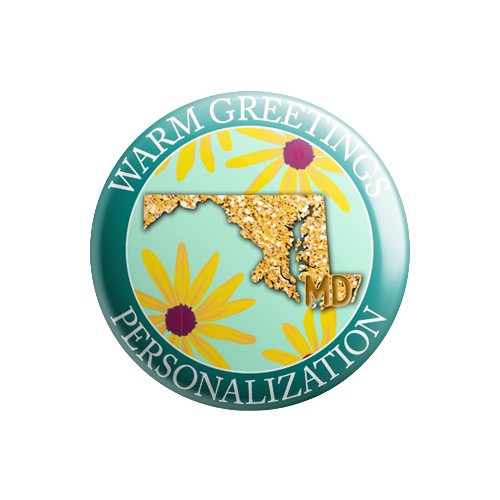 Personalized - Warm Greetings - State Flower