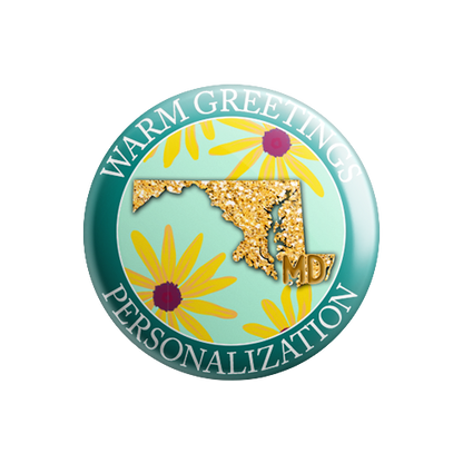 Personalized - Warm Greetings - State Flower