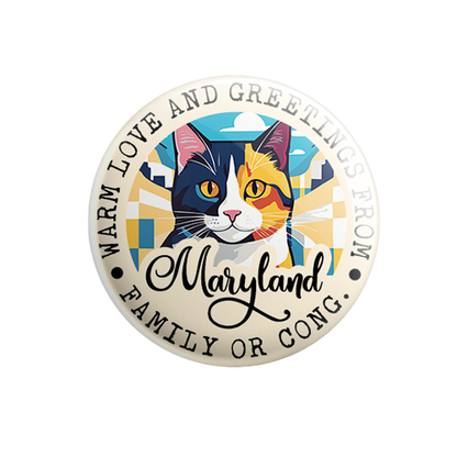Personalized - Love from State Animal