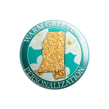 Personalized - Warm Greetings - State Flower