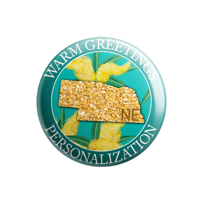 Personalized - Warm Greetings - State Flower