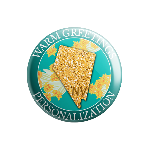 Personalized - Warm Greetings - State Flower