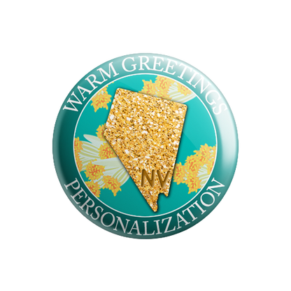 Personalized - Warm Greetings - State Flower