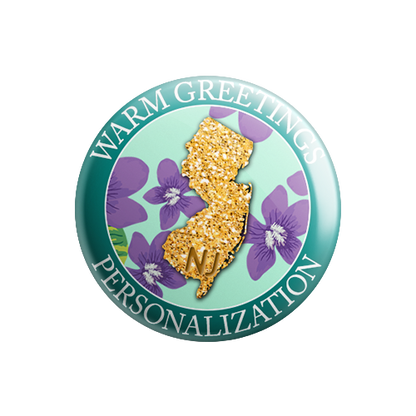 Personalized - Warm Greetings - State Flower
